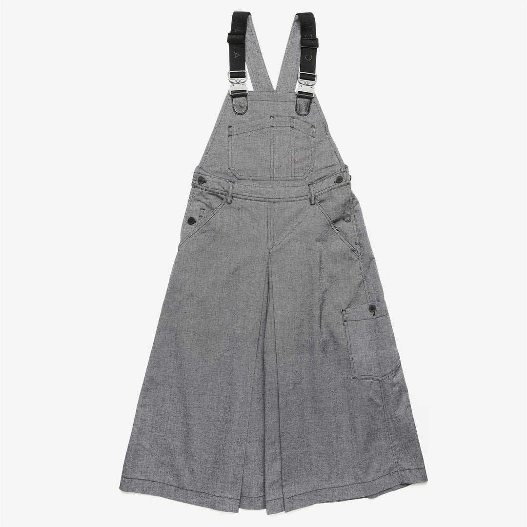 Pants Woman DONNOLA TELA SARDA A GRANI Overall NERO CARBONE Photo (jpg Rgb)			