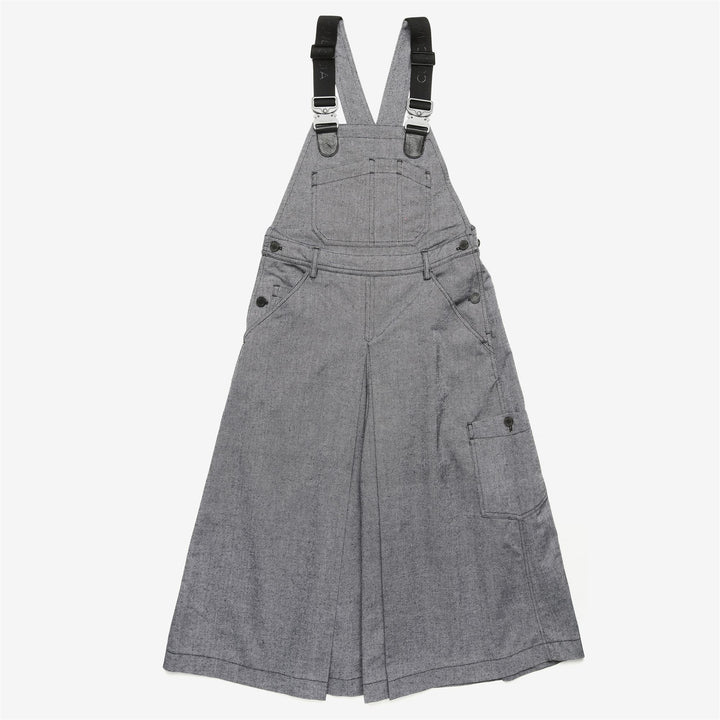 Pants Woman DONNOLA TELA SARDA A GRANI Overall NERO CARBONE Photo (jpg Rgb)			