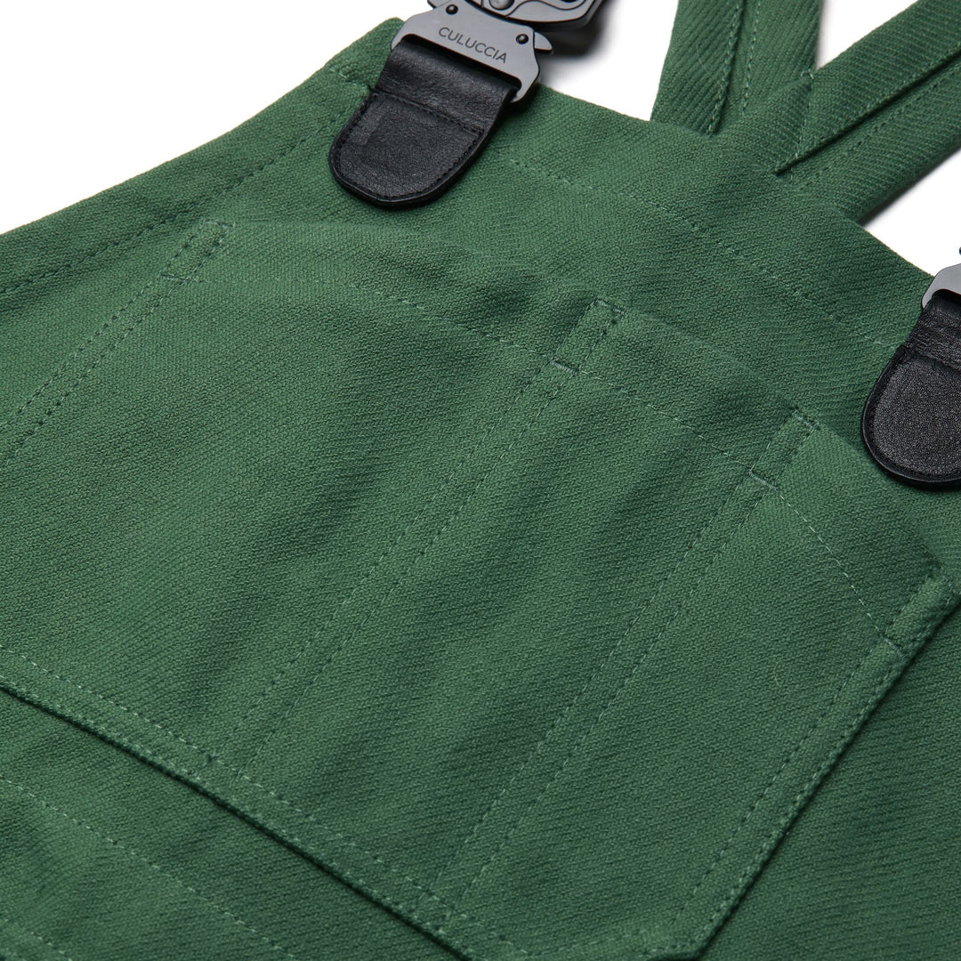 Pants Unisex TESTUGGINE MARGINATA TELA SARDA Overall VERDE GINESTRA Detail Double				