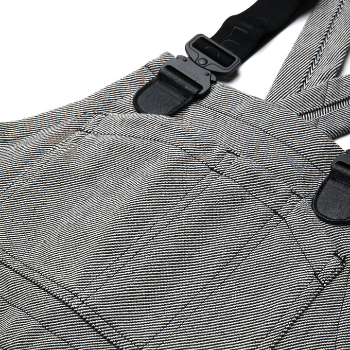 Pants Unisex TESTUGGINE MARGINATA TELA SARDA Overall BIANCO-NERO Detail Double				