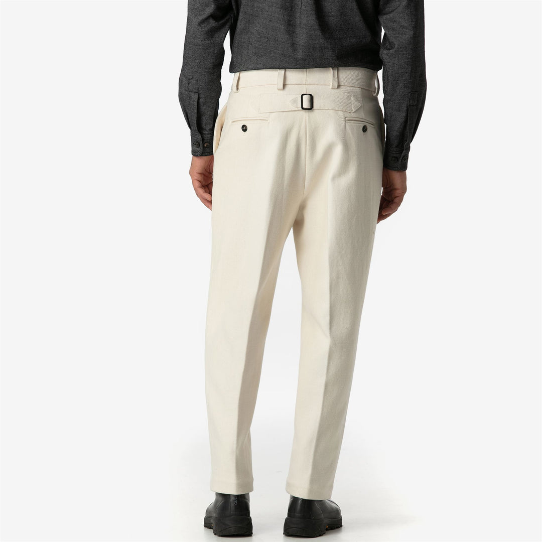 Pants Unisex GABBIANO CORSO TELA SARDA CHINO BIANCO GREGGE Detail (jpg Rgb)			