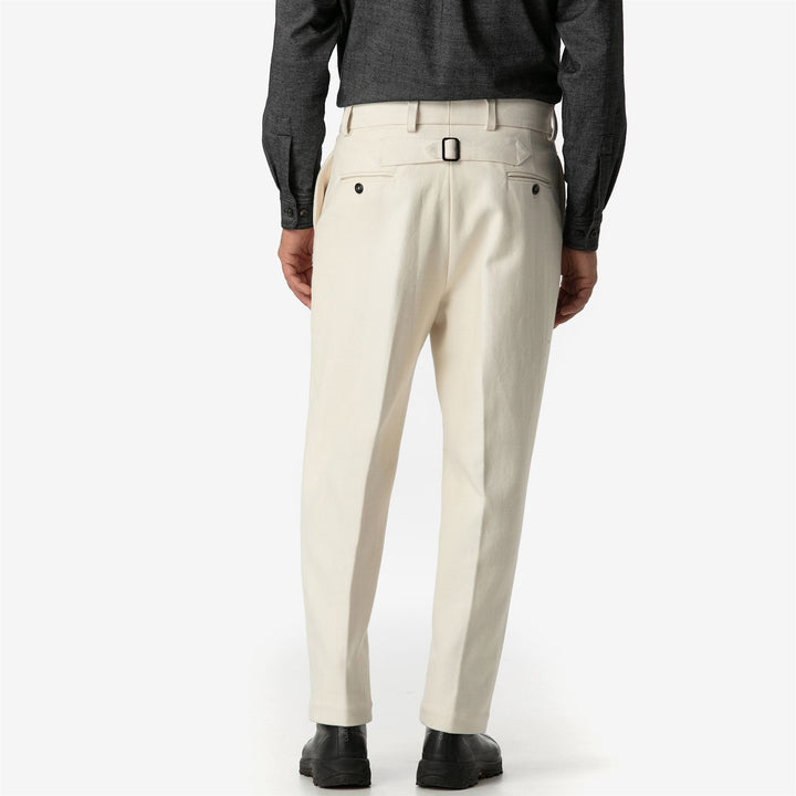 Pants Unisex GABBIANO CORSO TELA SARDA CHINO BIANCO GREGGE Detail (jpg Rgb)			