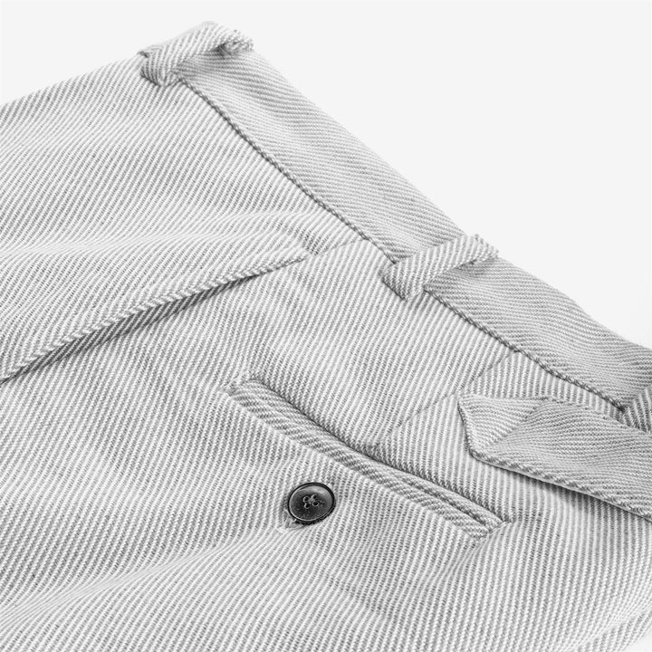 Pants Unisex GABBIANO CORSO TELA SARDA CHINO BIANCO GREGGE Dressed Front (jpg Rgb)	