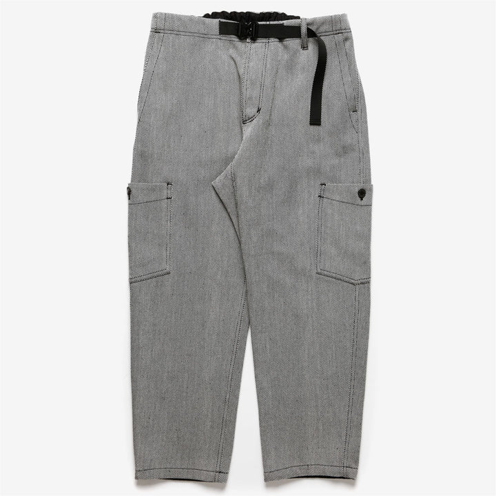 Pants Unisex NATRICE DAL COLLARE TELA SARDA CHINO BIANCO-NERO Photo (jpg Rgb)			