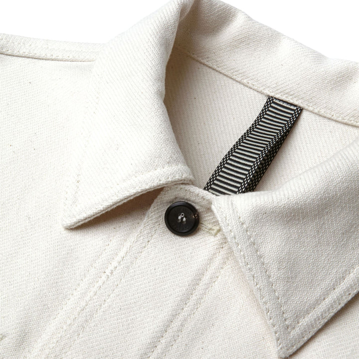 Jackets Unisex MARTORA TELA SARDA Mid BIANCO GREGGE Dressed Front Double		