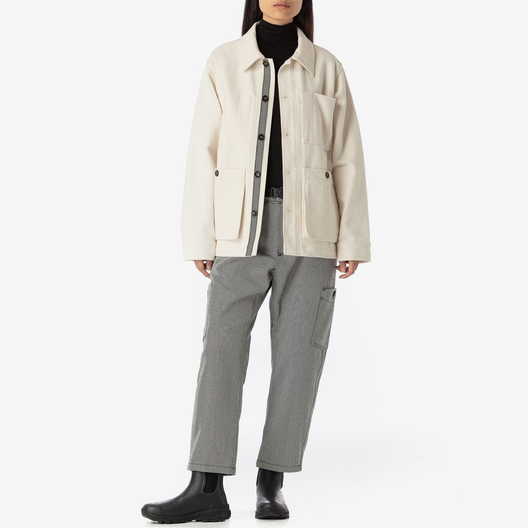 Jackets Unisex MARTORA TELA SARDA Mid BIANCO GREGGE Detail (jpg Rgb)			