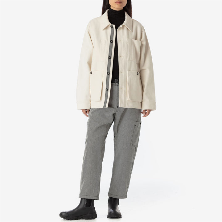 Jackets Unisex MARTORA TELA SARDA Mid BIANCO GREGGE Detail (jpg Rgb)			