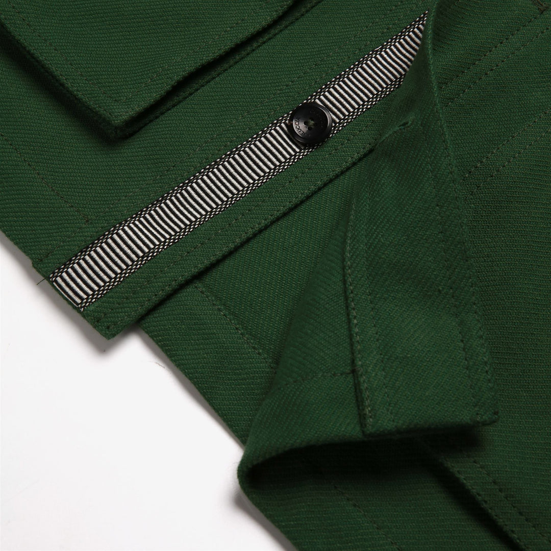 Jackets Unisex MARTORA TELA SARDA Mid VERDE GINESTRA Dressed Front (jpg Rgb)	