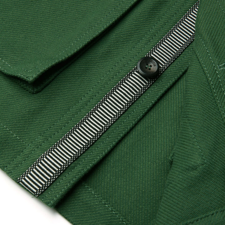 Jackets Unisex MARTORA TELA SARDA Mid VERDE GINESTRA Detail Double				