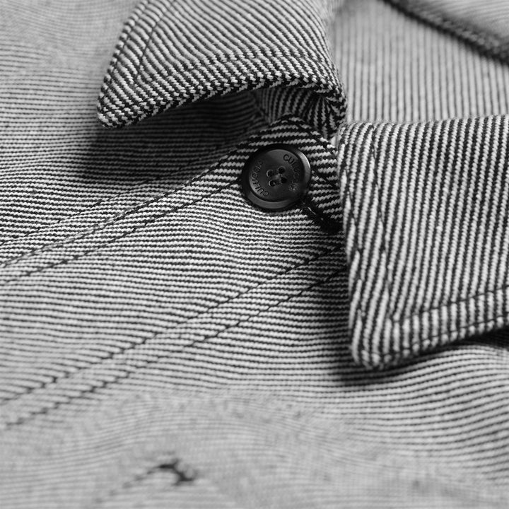Jackets Unisex MARTORA TELA SARDA Mid BIANCO-NERO Dressed Front (jpg Rgb)	