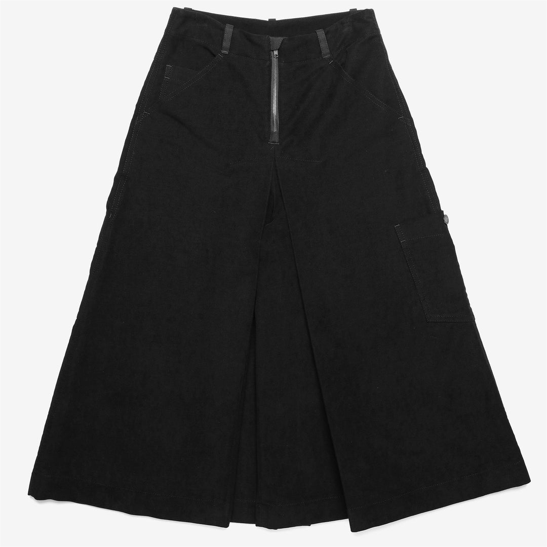 Skirts Woman ALBANELLA MINORE FUSTAGNO Longuette NERO CARBONE Photo (jpg Rgb)			