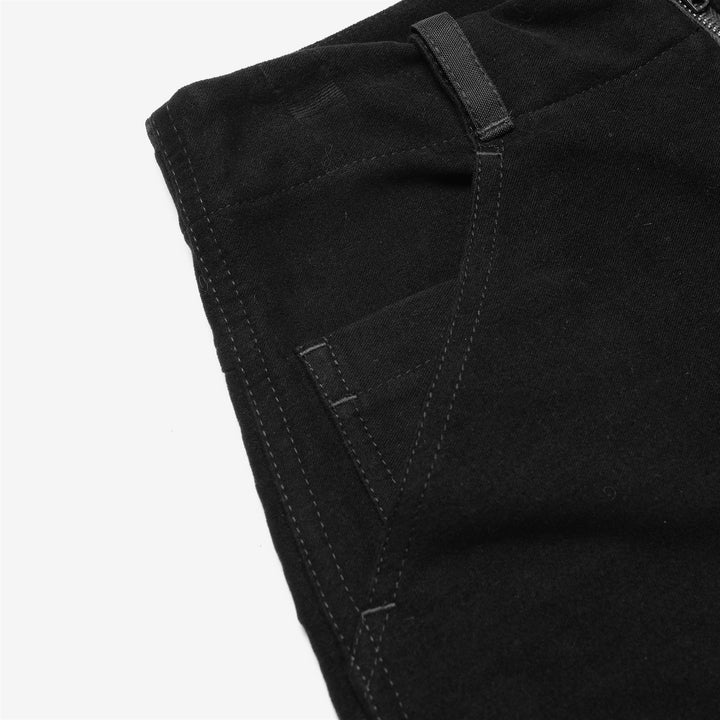 Skirts Woman ALBANELLA MINORE FUSTAGNO Longuette NERO CARBONE Dressed Side (jpg Rgb)		