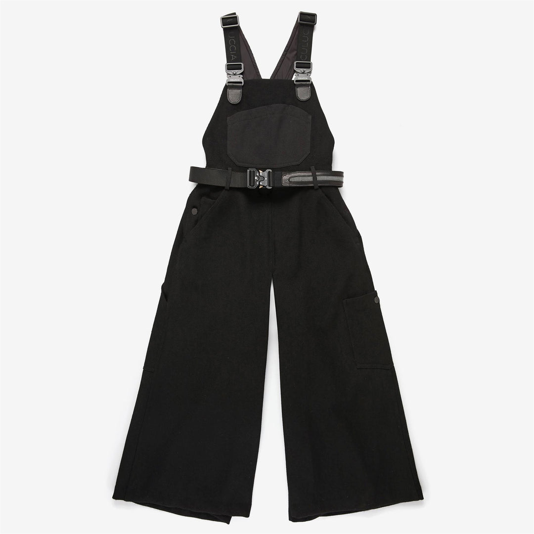 Pants Woman DONNOLA PANNO SARDO Overall NERO CARBONE Photo (jpg Rgb)			