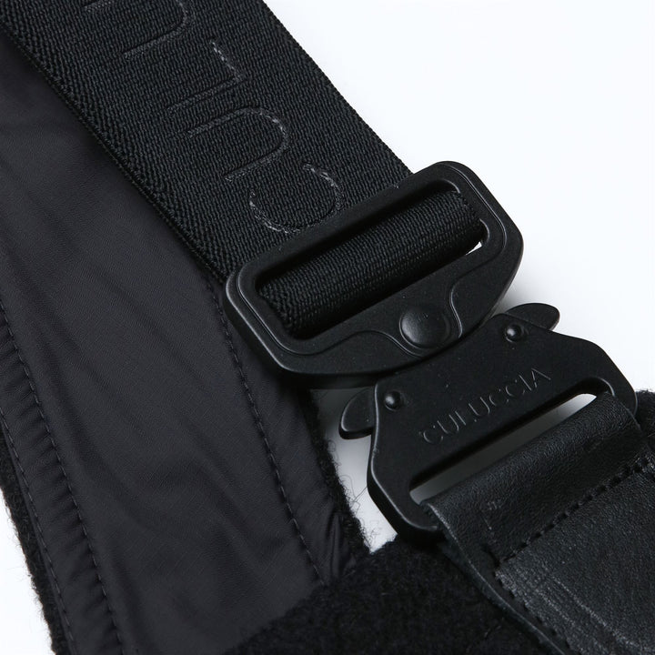 Pants Woman DONNOLA PANNO SARDO Overall NERO CARBONE Detail Double				