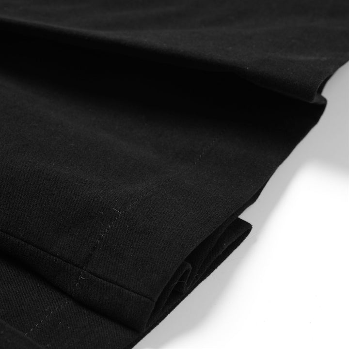 Skirts Woman AIRONE BIANCO MAGGIORE PANNO SARDO Longuette NERO CARBONE Dressed Front (jpg Rgb)	