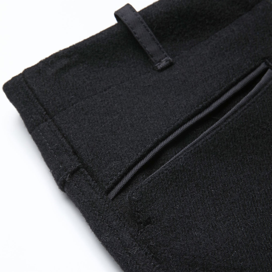 Skirts Woman AIRONE BIANCO MAGGIORE PANNO SARDO Longuette NERO CARBONE Detail Double				