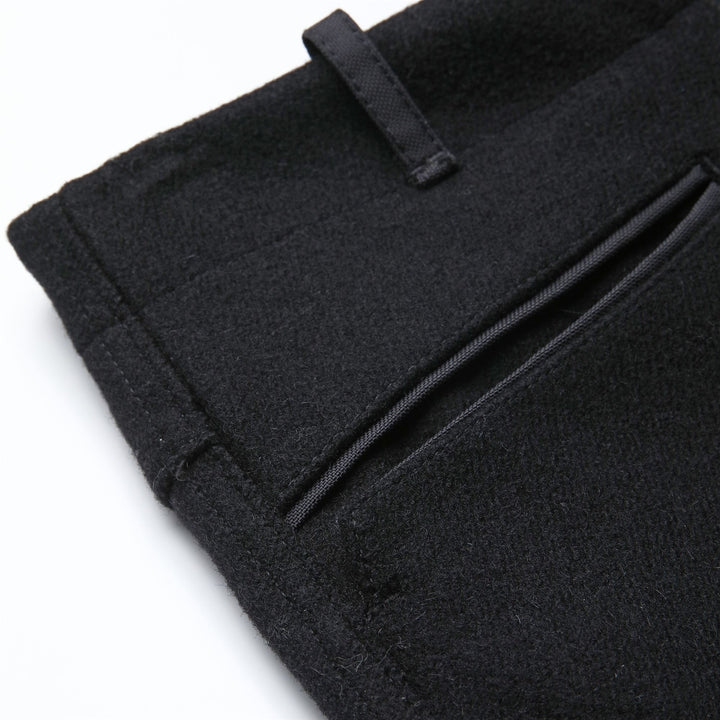 Skirts Woman AIRONE BIANCO MAGGIORE PANNO SARDO Longuette NERO CARBONE Detail Double				