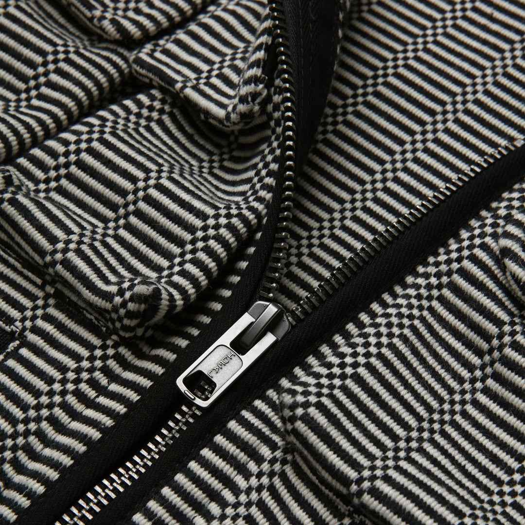 Dresses Unisex ROSPO SMERALDINO TELA BISACCIA Waistcoat BIANCO-NERO Dressed Front Double		