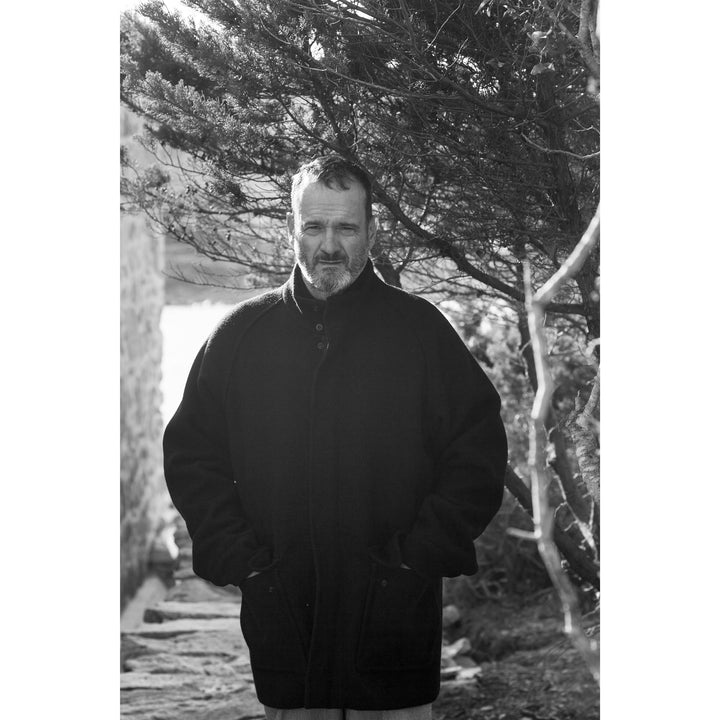 Jackets Unisex CAVALIERE ITALIA PANNO SARDO Mid NERO CARBONE Dressed Front (jpg Rgb)	