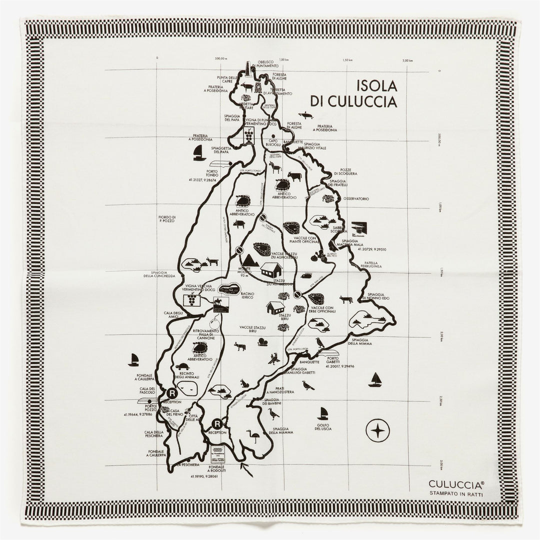 Headwear Unisex PANTANA MUSSOLA SARDA Bandana BIANCO GREGGE Photo (jpg Rgb)			