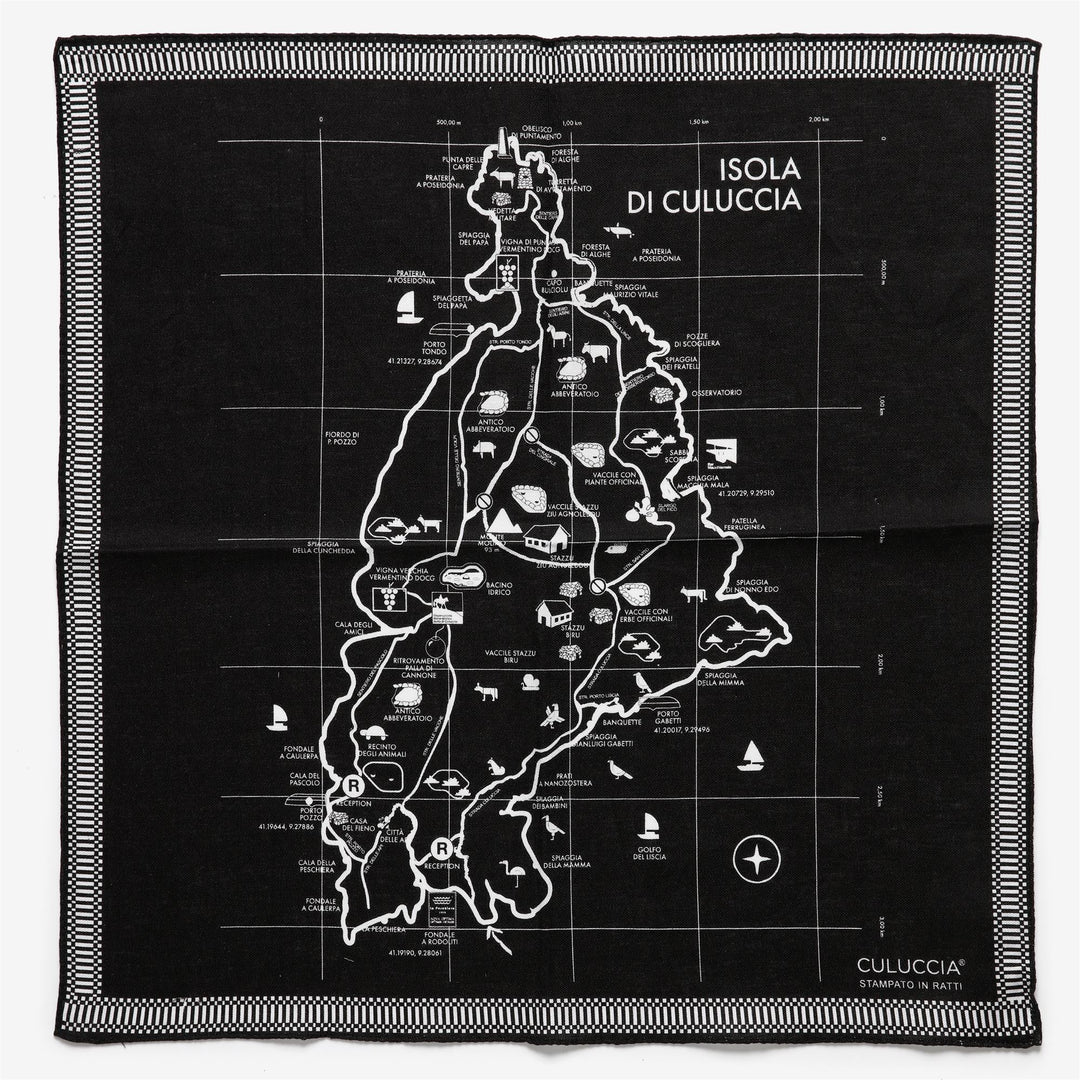 Headwear Unisex PANTANA MUSSOLA SARDA Bandana NERO CARBONE Photo (jpg Rgb)			