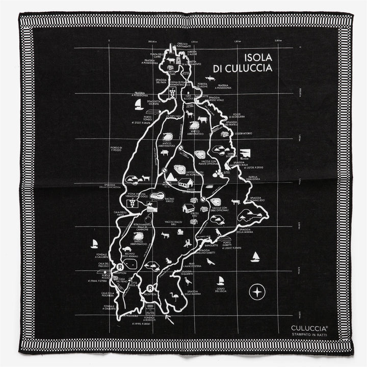 Headwear Unisex PANTANA MUSSOLA SARDA Bandana NERO CARBONE Photo (jpg Rgb)			