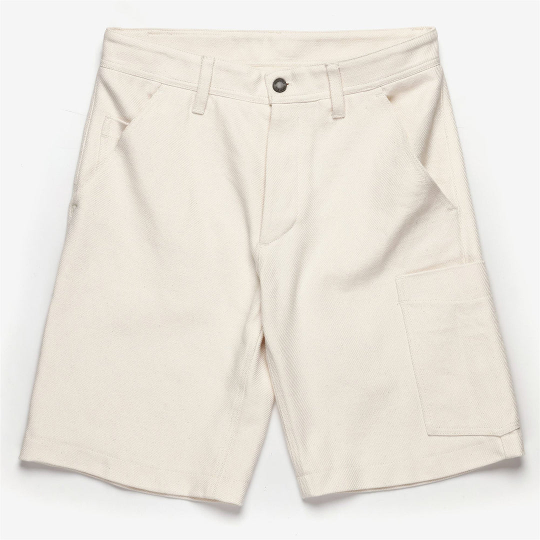 Shorts Unisex FRATICELLO TELA SARDA Cargo BIANCO GREGGE Photo (jpg Rgb)			
