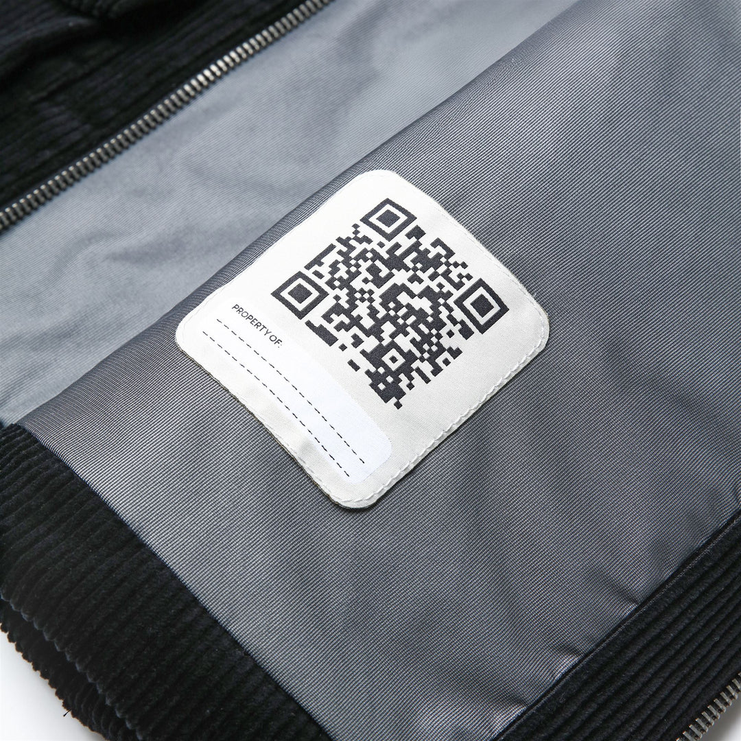 Dresses Unisex ROSPO SMERALDINO VELLUTO Waistcoat NERO CARBONE Detail Double				