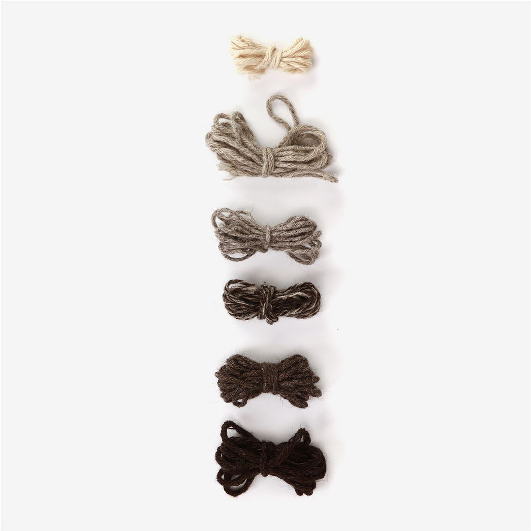 BERTA MINORE LANA - Socks - Crew Tube - UNISEX - MARRONE TORTORA MELANGE