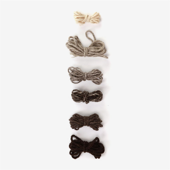 BERTA MINORE LANA - Socks - Crew Tube - UNISEX - MARRONE TORTORA MELANGE
