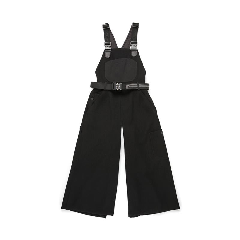 DONNOLA PANNO SARDO - Pants - Overall - WOMAN - NERO CARBONE